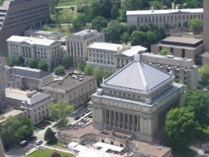 Pitt Campus Aerial View